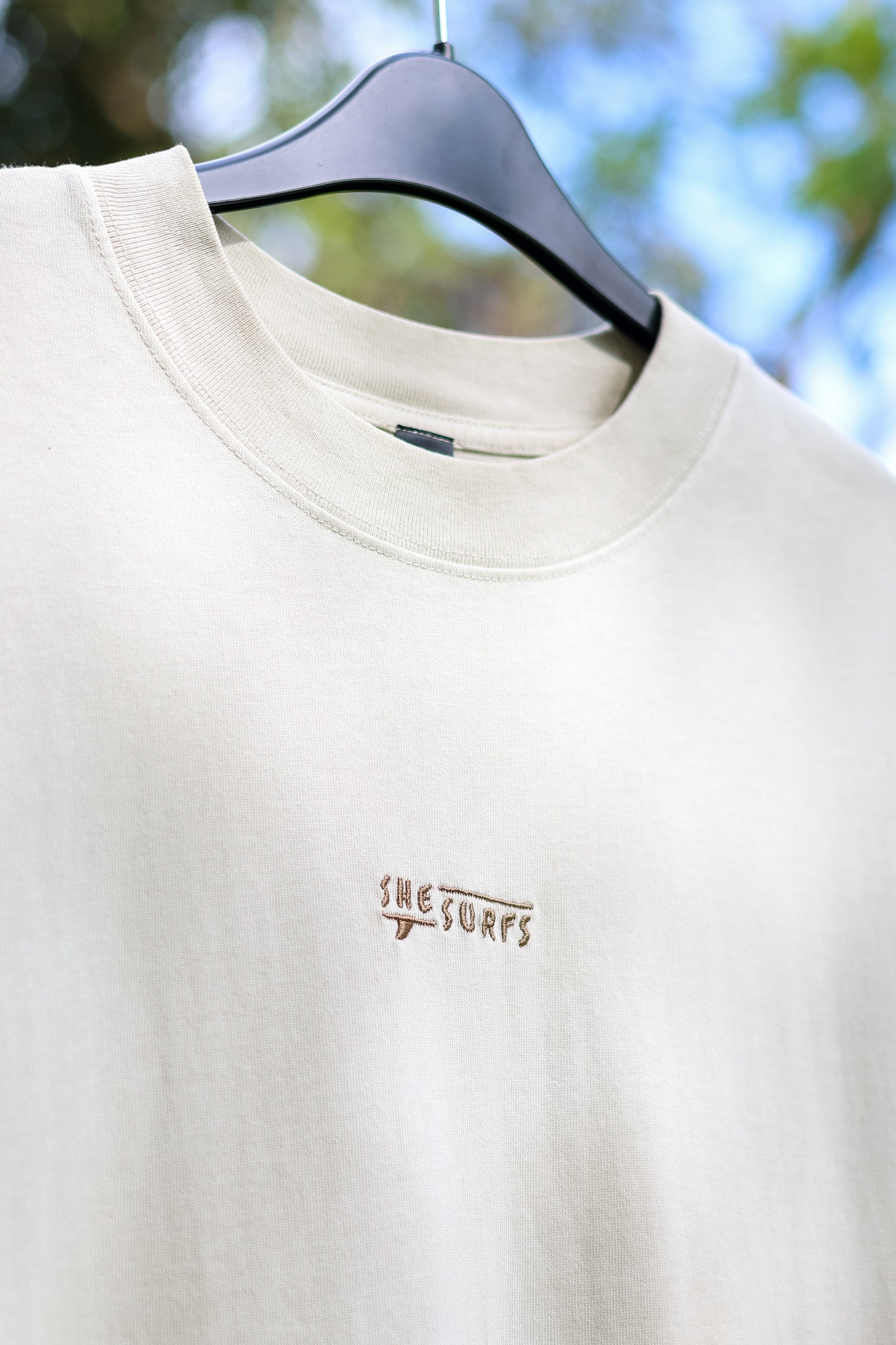 SheSurfs Tee | Shell/Coconut | Pre-order