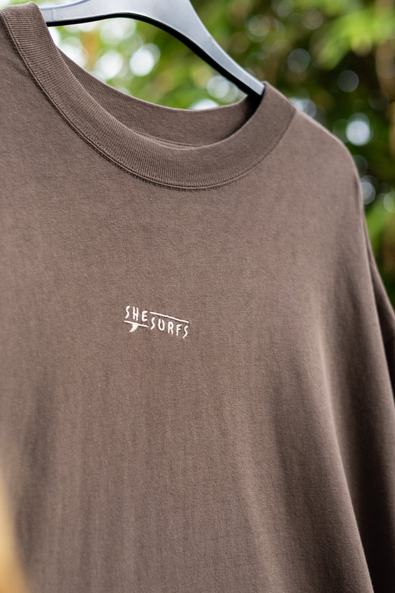 SheSurfs Tee | Coconut/Shell | Pre-order