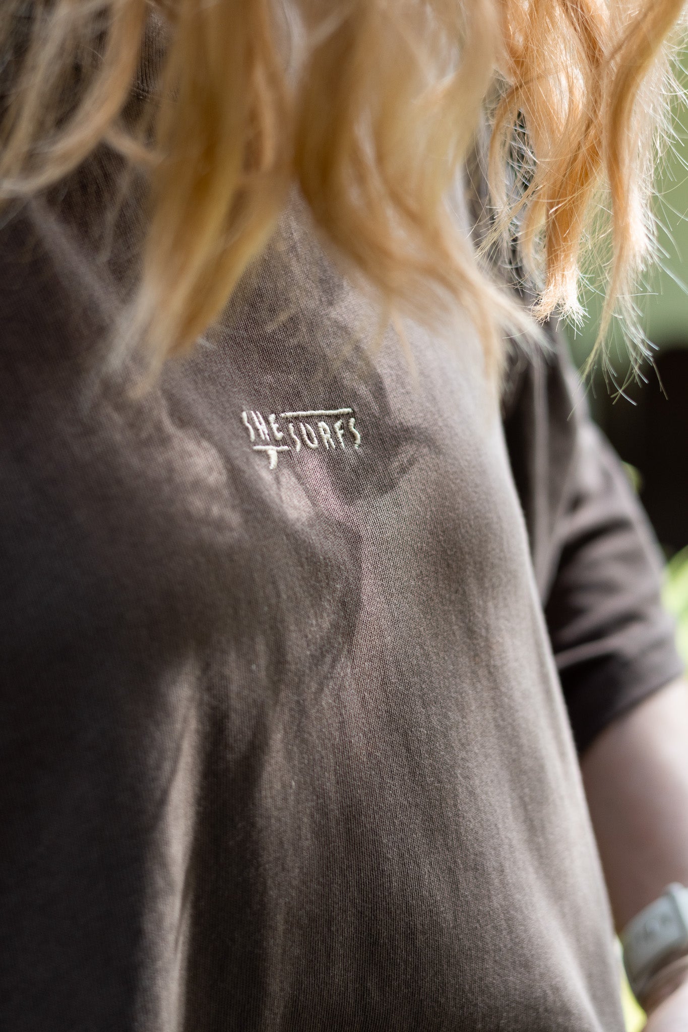 SheSurfs Tee | Coconut/Shell | Pre-order