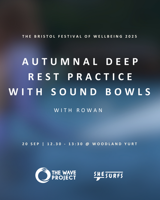 Autumnal deep rest practice with sound bowls with Rowan
