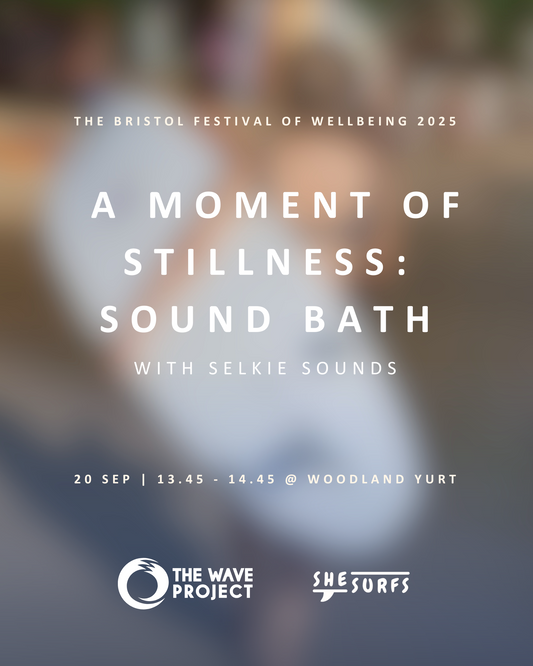 A moment of stillness: Sound Bath with Selkie Sounds